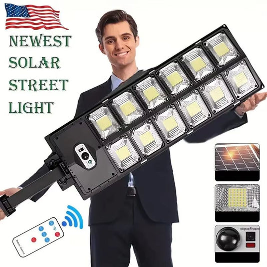 ⏰Last Day Sale 70% OFF - Commercial 1000000LM LED Outdoor Dusk to Dawn Solar Road Area Lamp